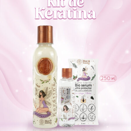Kit de keratina evolución 250 ml