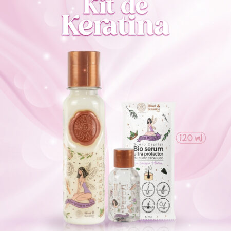 Kit de keratina evolución 120 ml