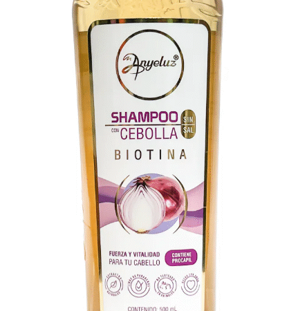 ANYELUZ SHAMPOO CON CEBOLLA SIN SAL