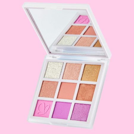 Paleta de Sombras Ángel – 9 Tonos Mate y Satinados de Larga Duración