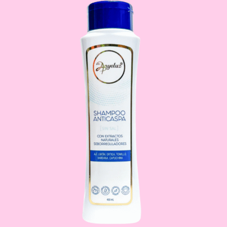 Shampoo Anticaspa Anyeluz – Sin Sal y con Extractos Naturales