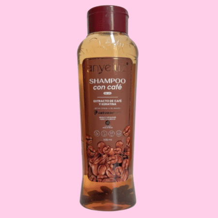 Shampoo con Café Anyeluz – Anticaída y Fortalecedor para Cabello Fino