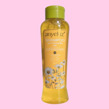 Shampoo con Manzanilla Anyeluz – Aclarante Natural para Cabello Rubio y Sensible