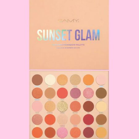 Paleta x 30 sombras Sunset Glam Samy