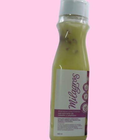 Shampoo Crecimiento con Extracto de Pebolla y Péptidos