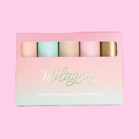 KIT PERFUME MINI X5 MILAGROS